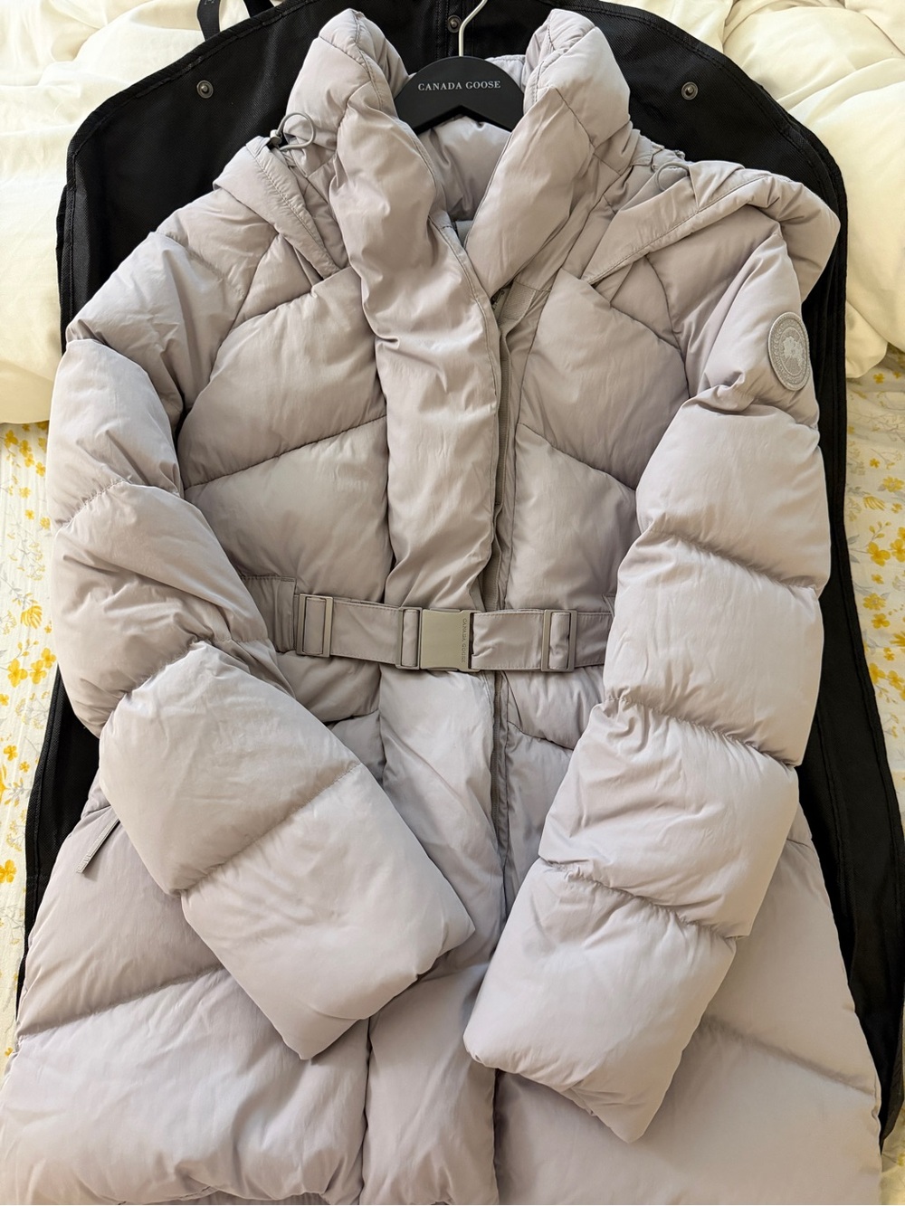 Canada Goose Belted Down Puffer Coat